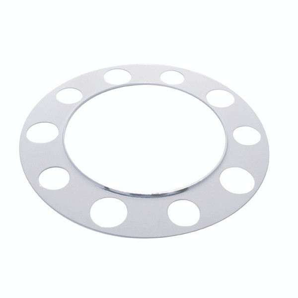 Chrome Beauty Ring For 1 1/2" Lug Nut - Steel Wheel