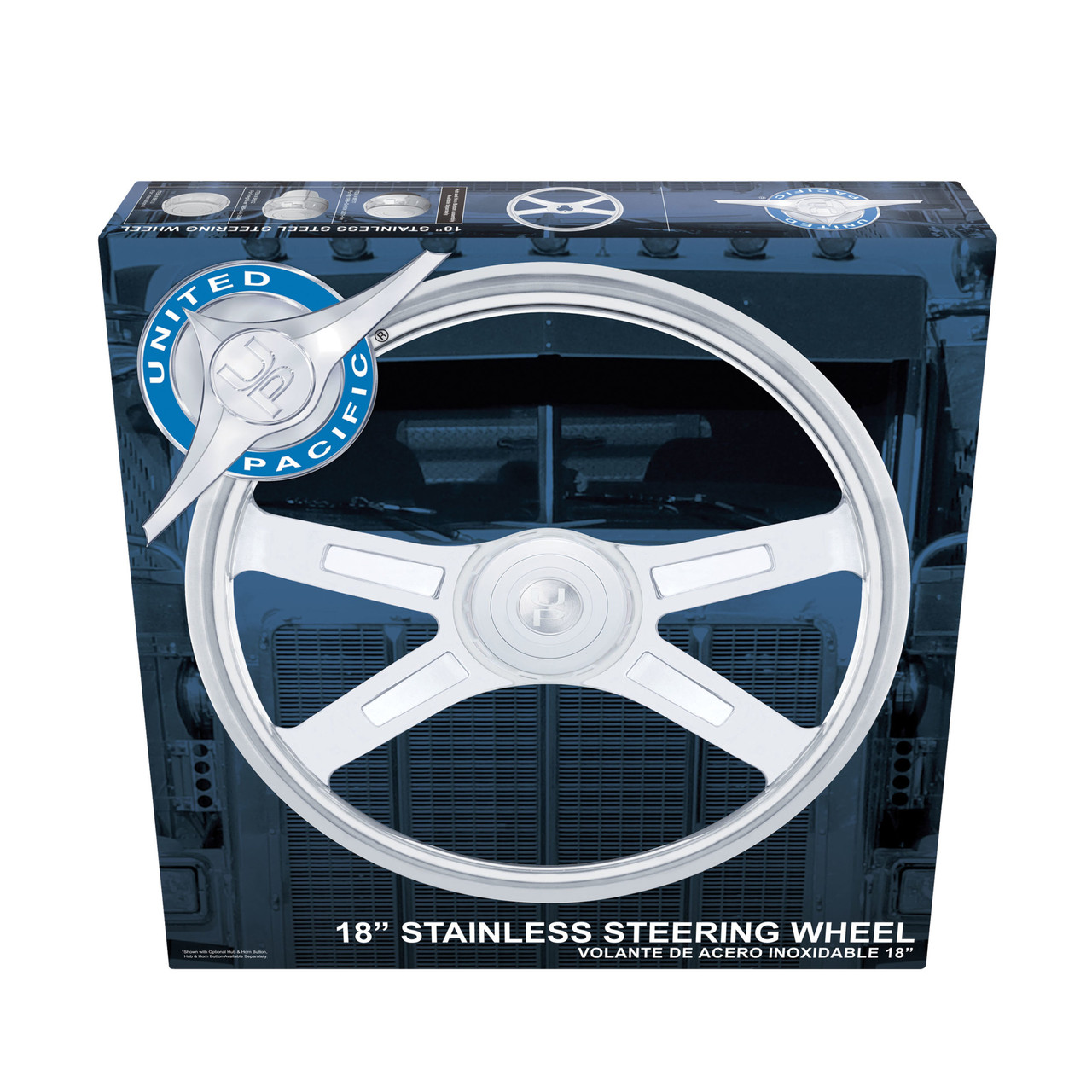 18" Stainless Steering Wheel