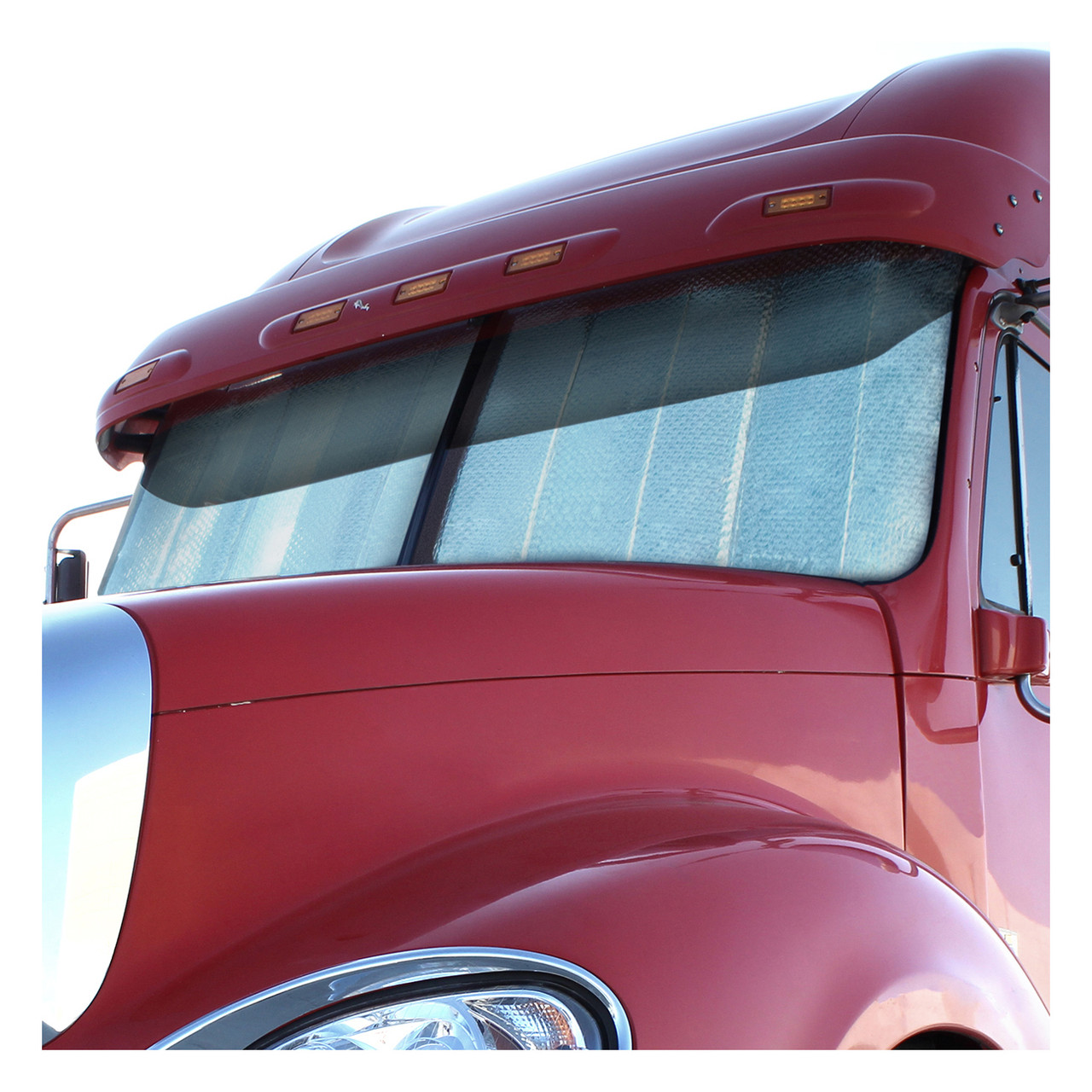 Windshield Sunshade For 1987-2010 Freightliner FLD120, 1996-2015 Century, 2002-2015 Columbia