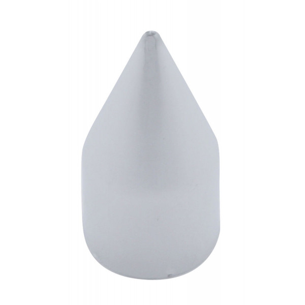 9/16" x 1 1/2" Chrome Plastic Spike Nut Cover - Push-On (10 Pack)
