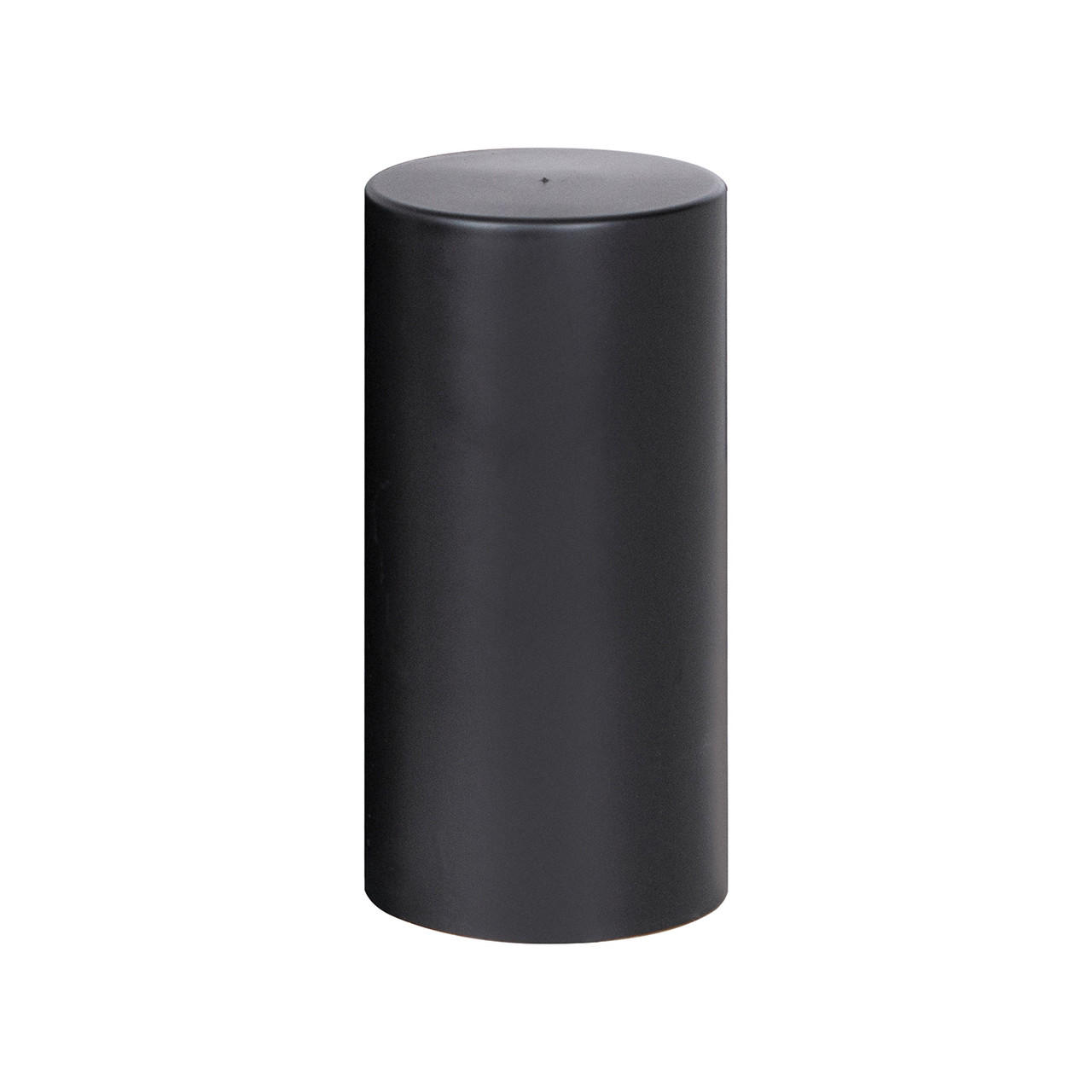 33mm X 4 1/4" Black Tall Cylinder Nut Cover - Thread-On