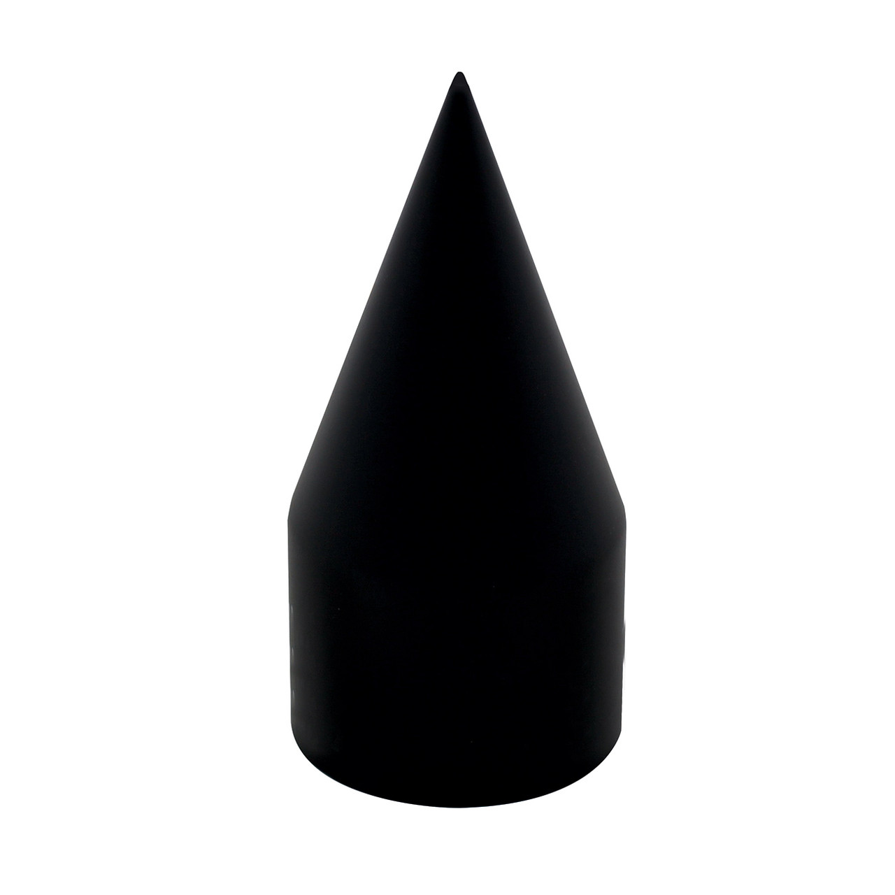 33mm x 4 1/8" Black Spike Nut Cover - Thread-On