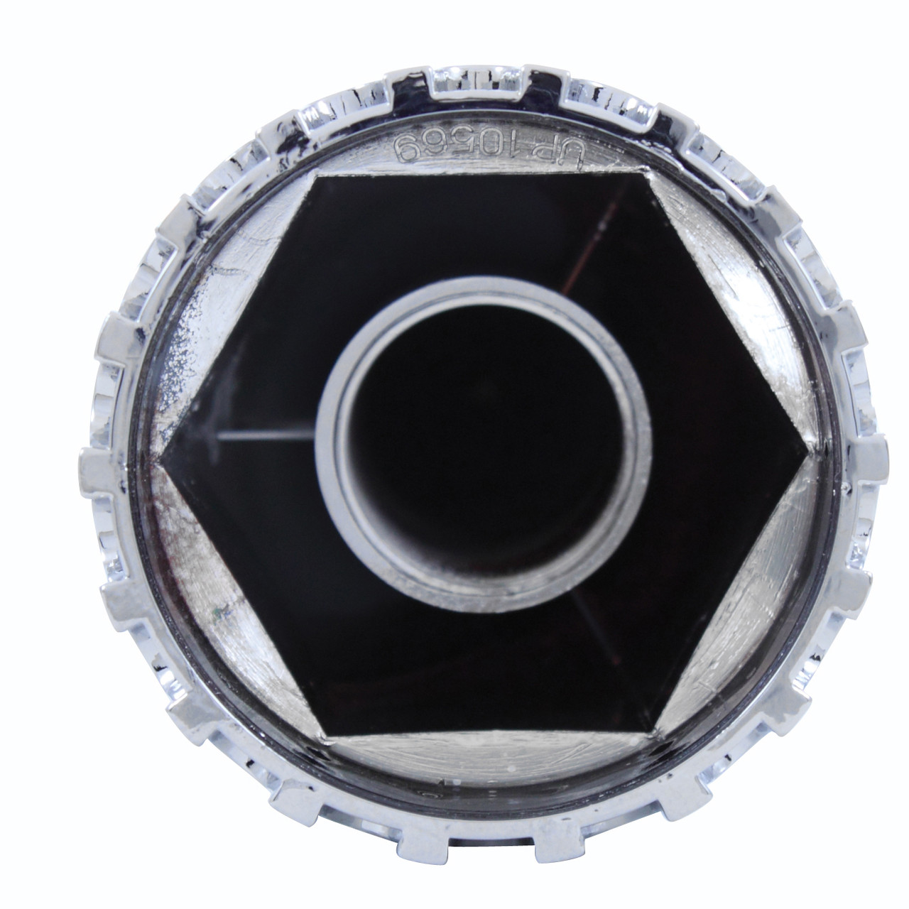 33mm X 4-3/4" Chrome Super Spike Nut Cover - Thread-On (Box of 10)