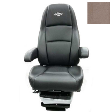 Tan - Dual Armrests Atlas II DLX Leatherette Seat Without Heat