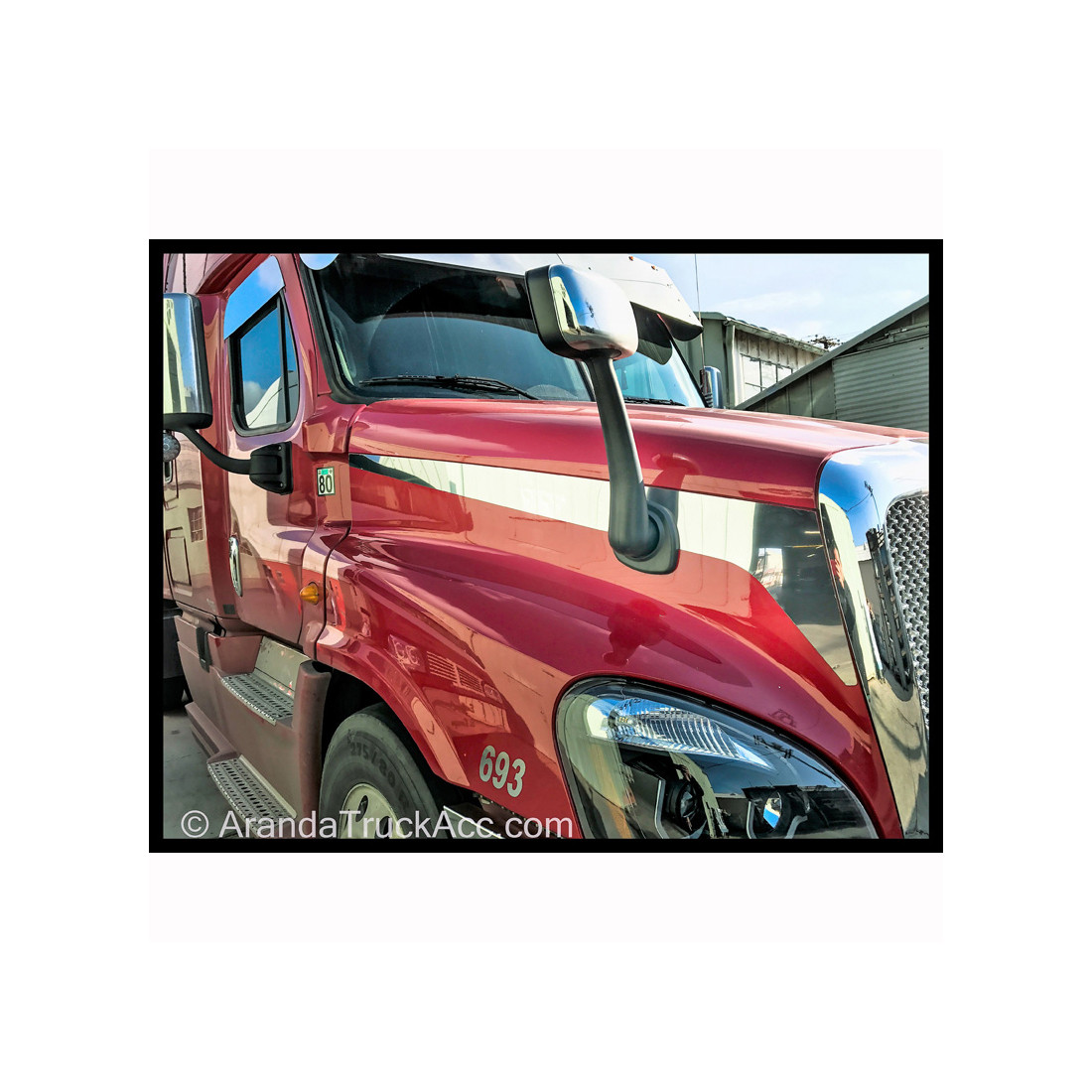 Freightliner Cascadia Hood Trim