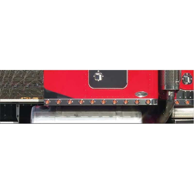 Peterbilt 48 Inch Sleeper w/ 3.5 Inch Face With or Without Sleeper Extension - 12 Combo Holes - With Extension