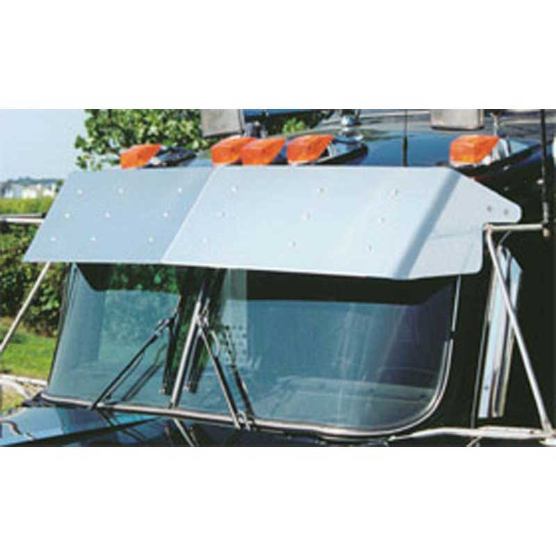 Kenworth 13 Inch Drop Visor - 1 Piece & 2 Piece Curved Windshield