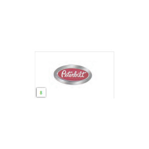 Stainless Steel Halo Side Hood Logo Trims
