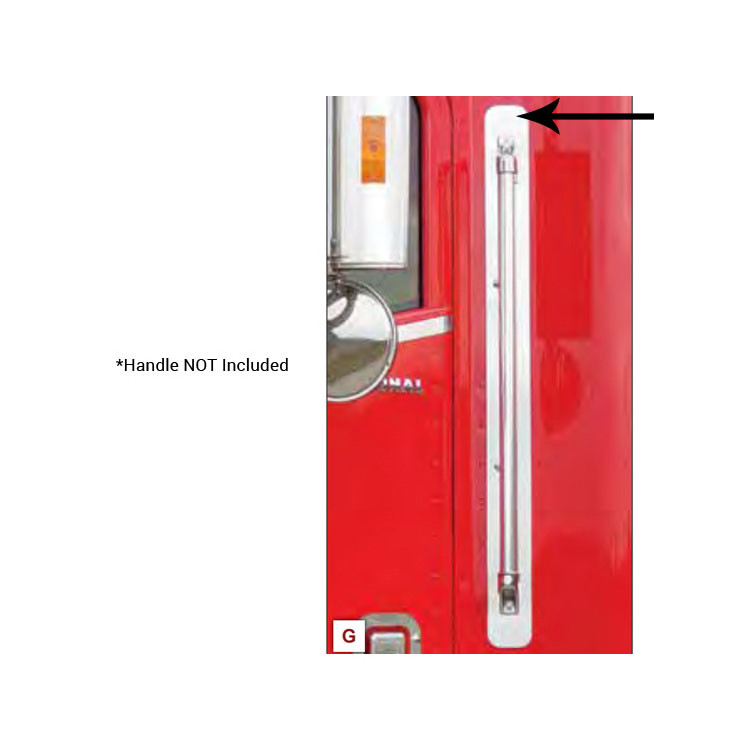 International Behind Grab Handle Trims With Dimples