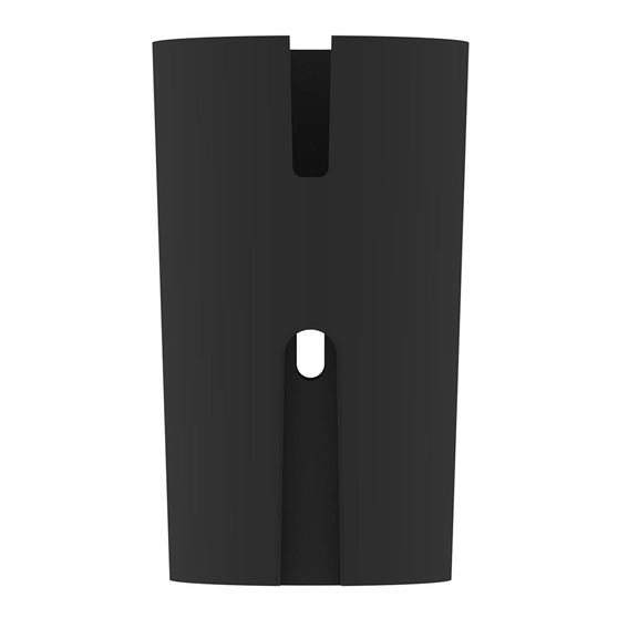 Plastic Lower Gearshift Knob Cover - Matte Black