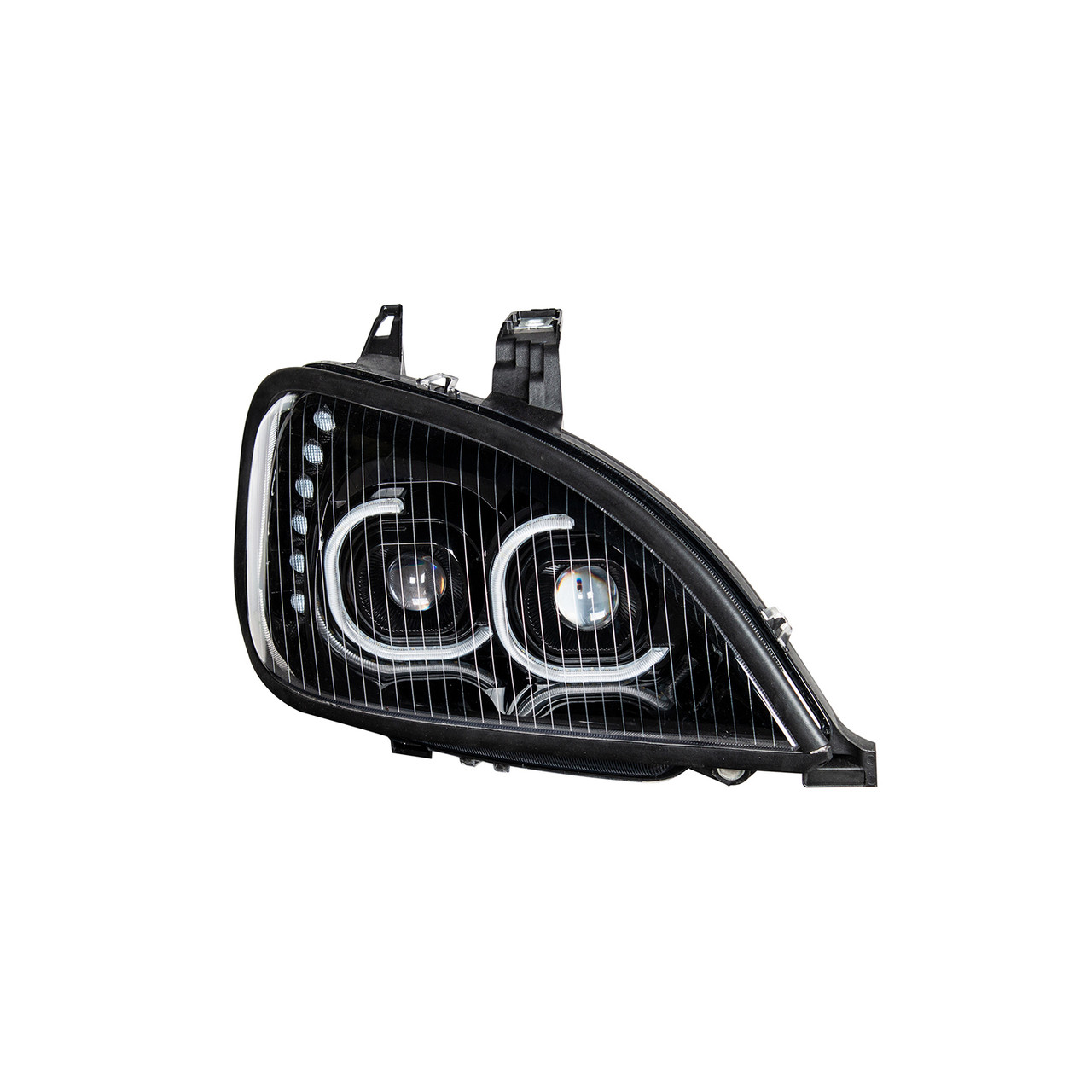 High Power LED Blackout Projection Headlight For 2001-2020 Freightliner Columbia