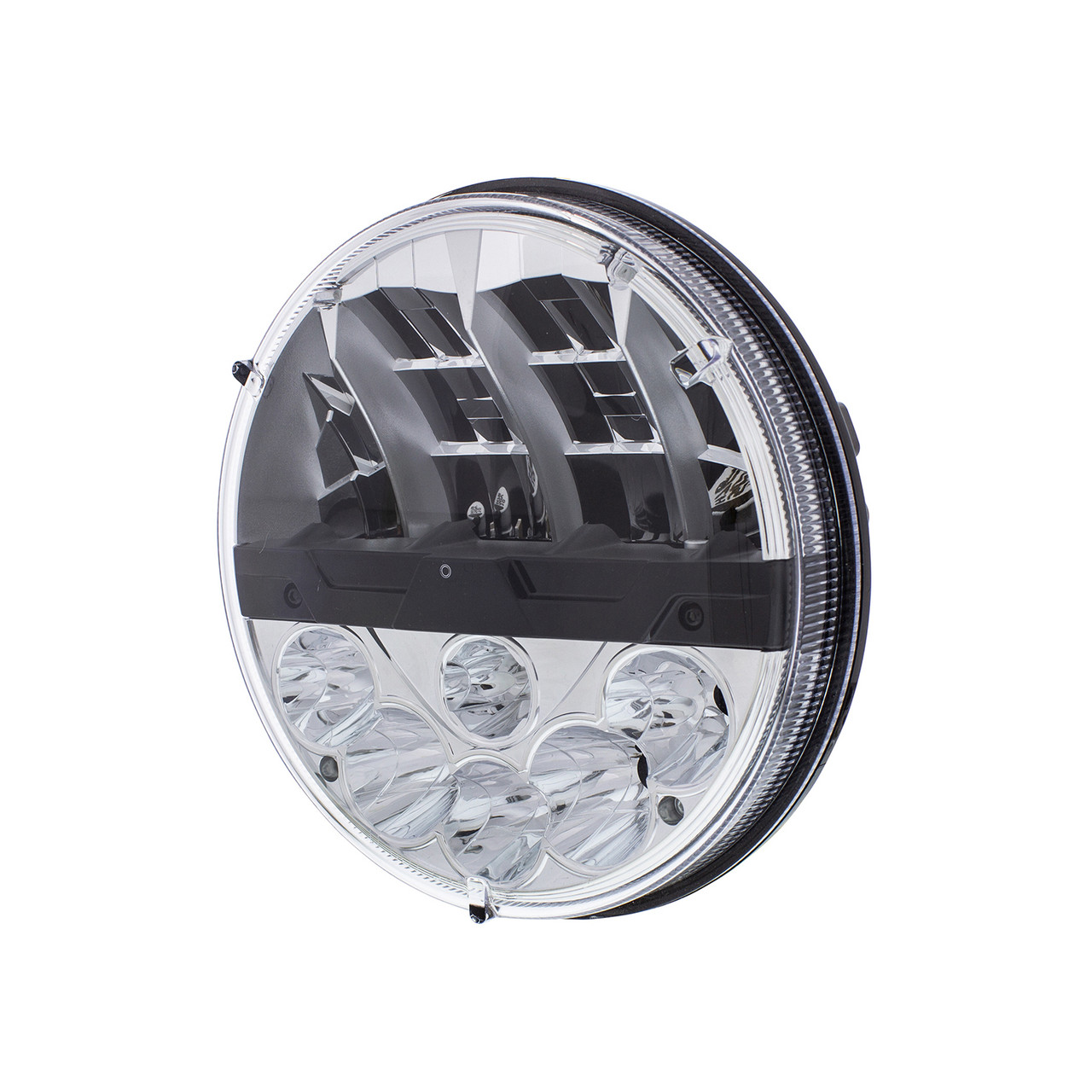 ULTRALIT - High Power LED 7" Headlight With Polycarbonate Lens & Housing
