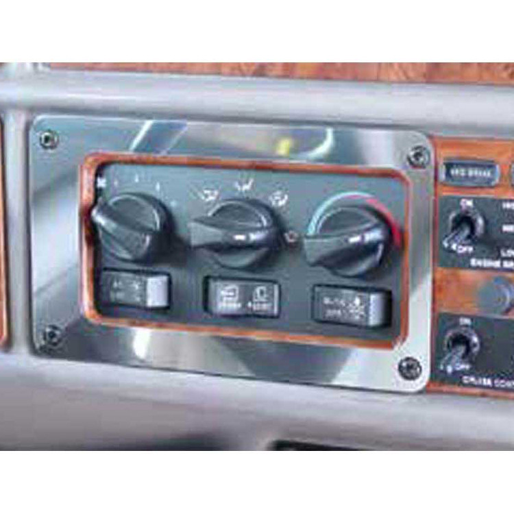 Peterbilt 330, 357, 377, 378, 379 and 385 AC/Heater Control Panel Trim
