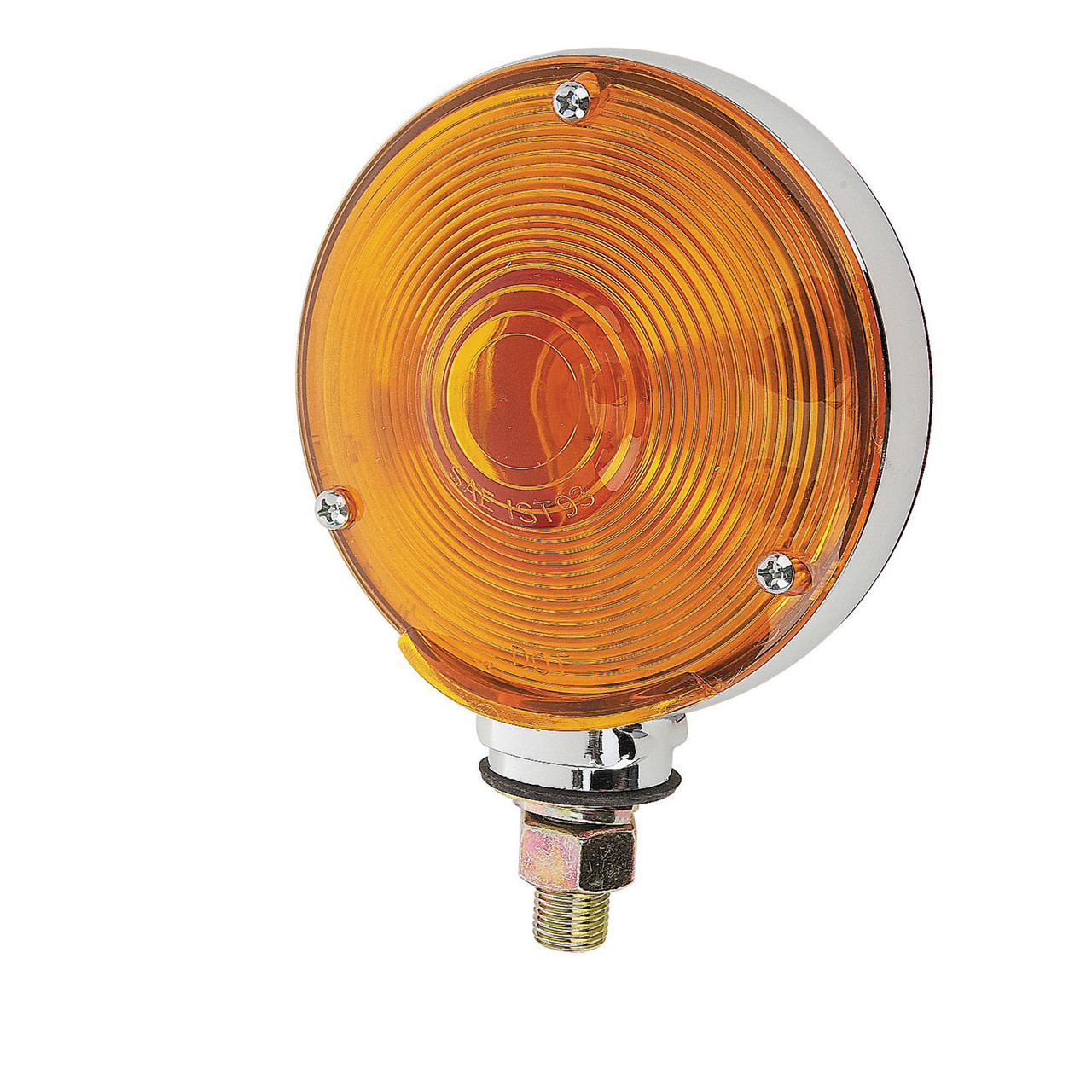 Double Face Turn Signal Light W/ 1156 Bulb - Amber and Red Lens