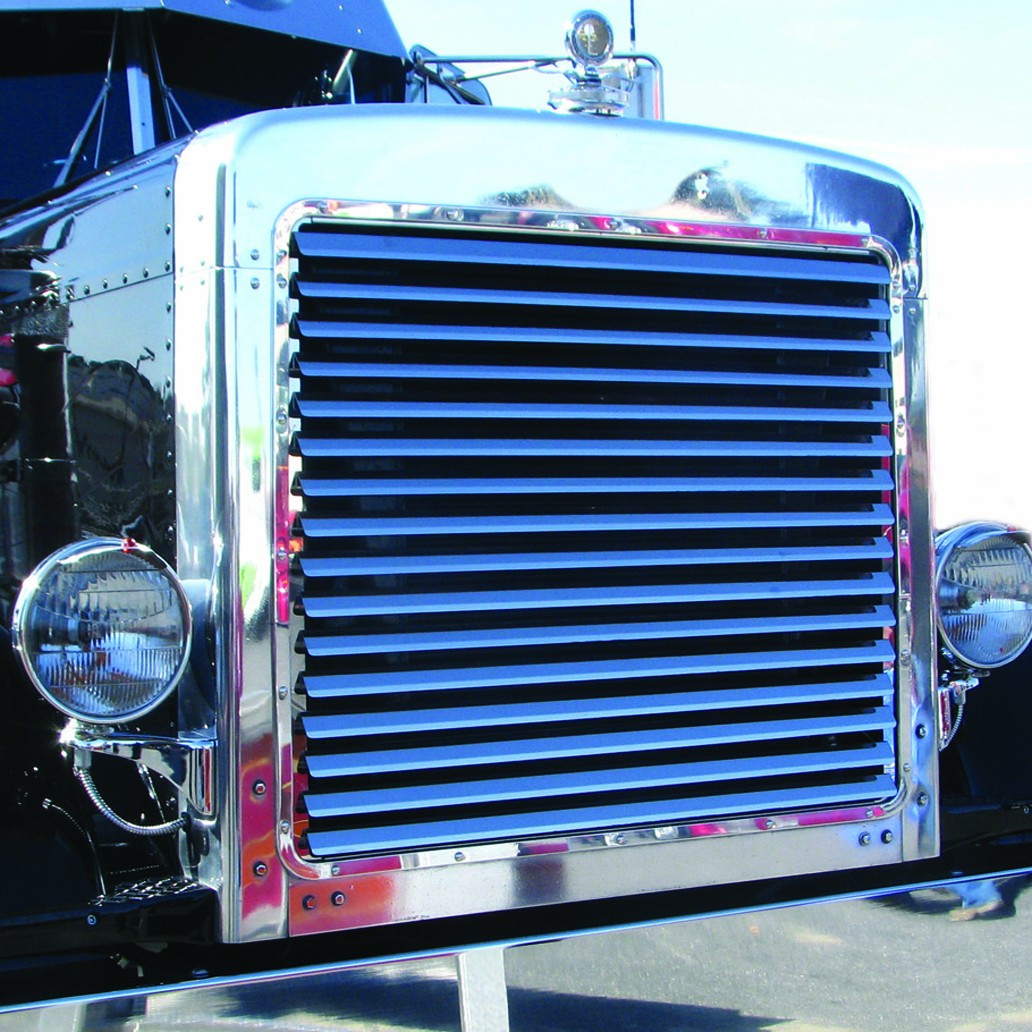 PET. 379 EXTENDED HOOD LOUVERED GRILL (16 BARS)
