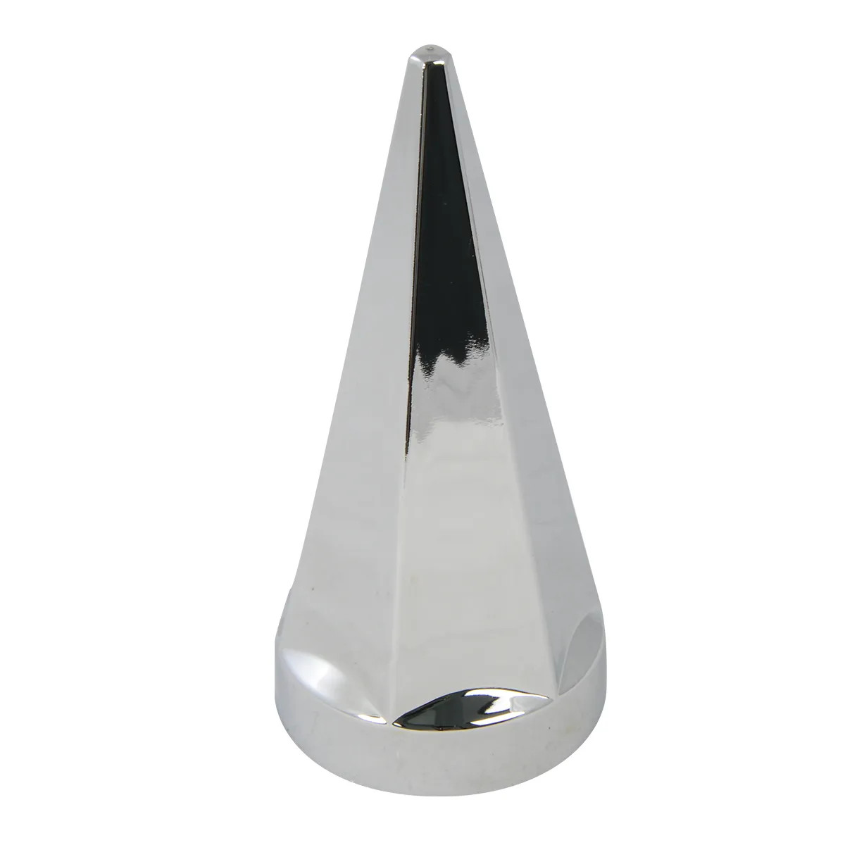 HEX PYRAMID CHROME PLASTIC 33MM LUG NUT COVER
