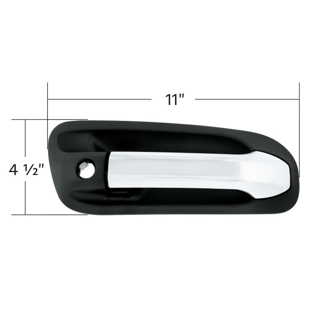 Exterior Door Handle For Peterbilt 579 (2013-2021) And 567 (2015-2019) - Passenger (Bulk)