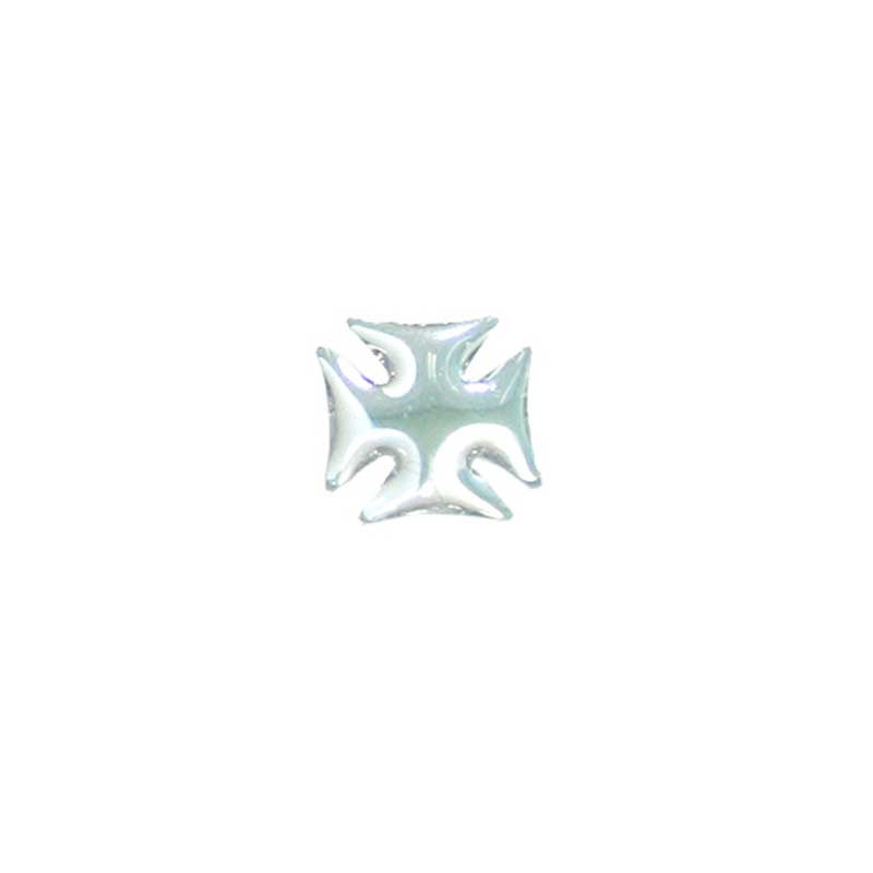 IRON CROSS ACCENT WITH SILVER COLORED STICKER