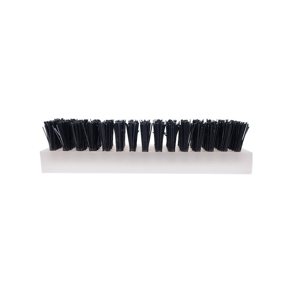 BLACK NYLON BOOT BRUSH