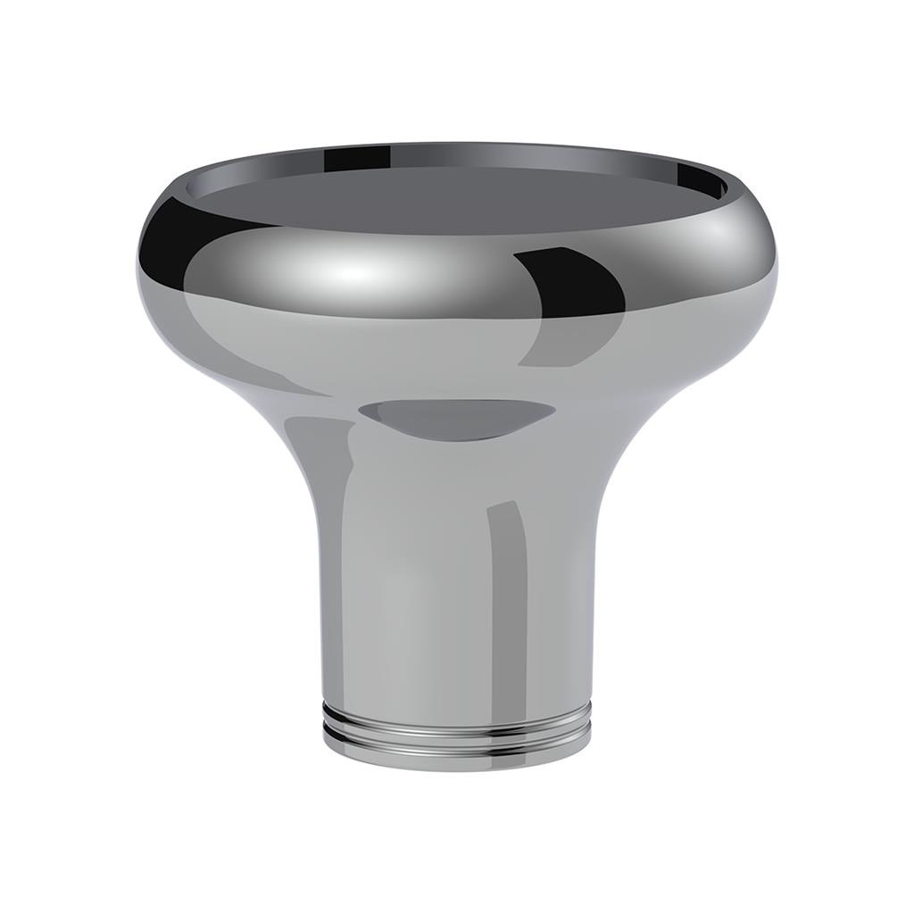 1/2"-13 THREAD-ON ALUMINUM ROUND SHIFT KNOB