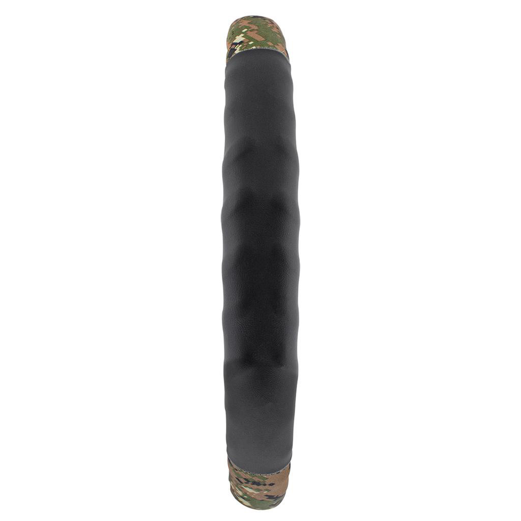 18" CLOTH & SUEDE CAMOUFLAGE STEERING WHEEL COVER - DIGITAL WOODLAND STYLE