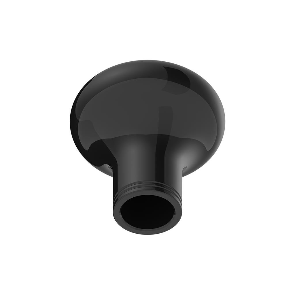 1/2"-13 THREAD-ON GEARSHIFT KNOB WITH US FLAG STICKER - BLACK