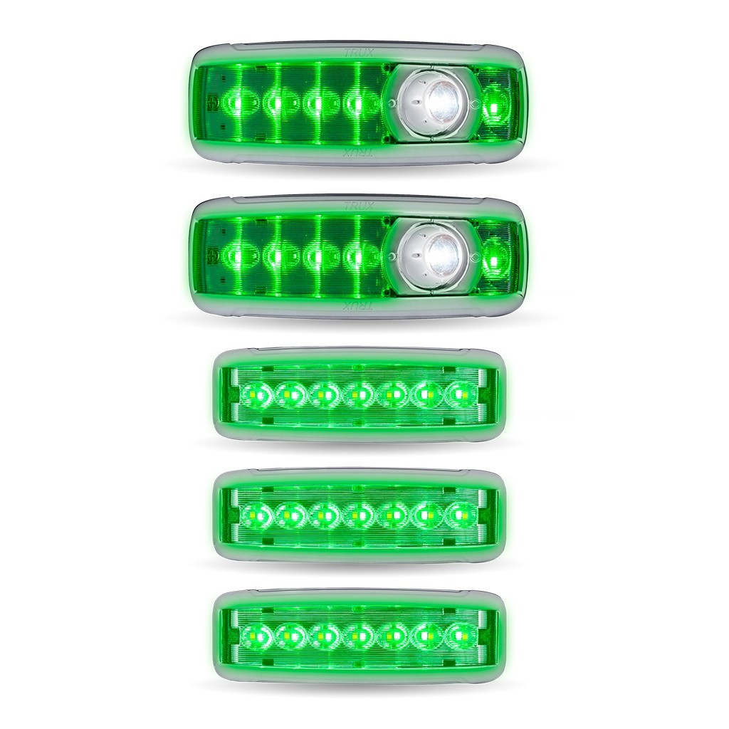 KENWORTH LED INTERIOR PROJECTOR DOME CAB & SLEEPER LIGHTING KIT - 6-COLOR AUXILIARY LED