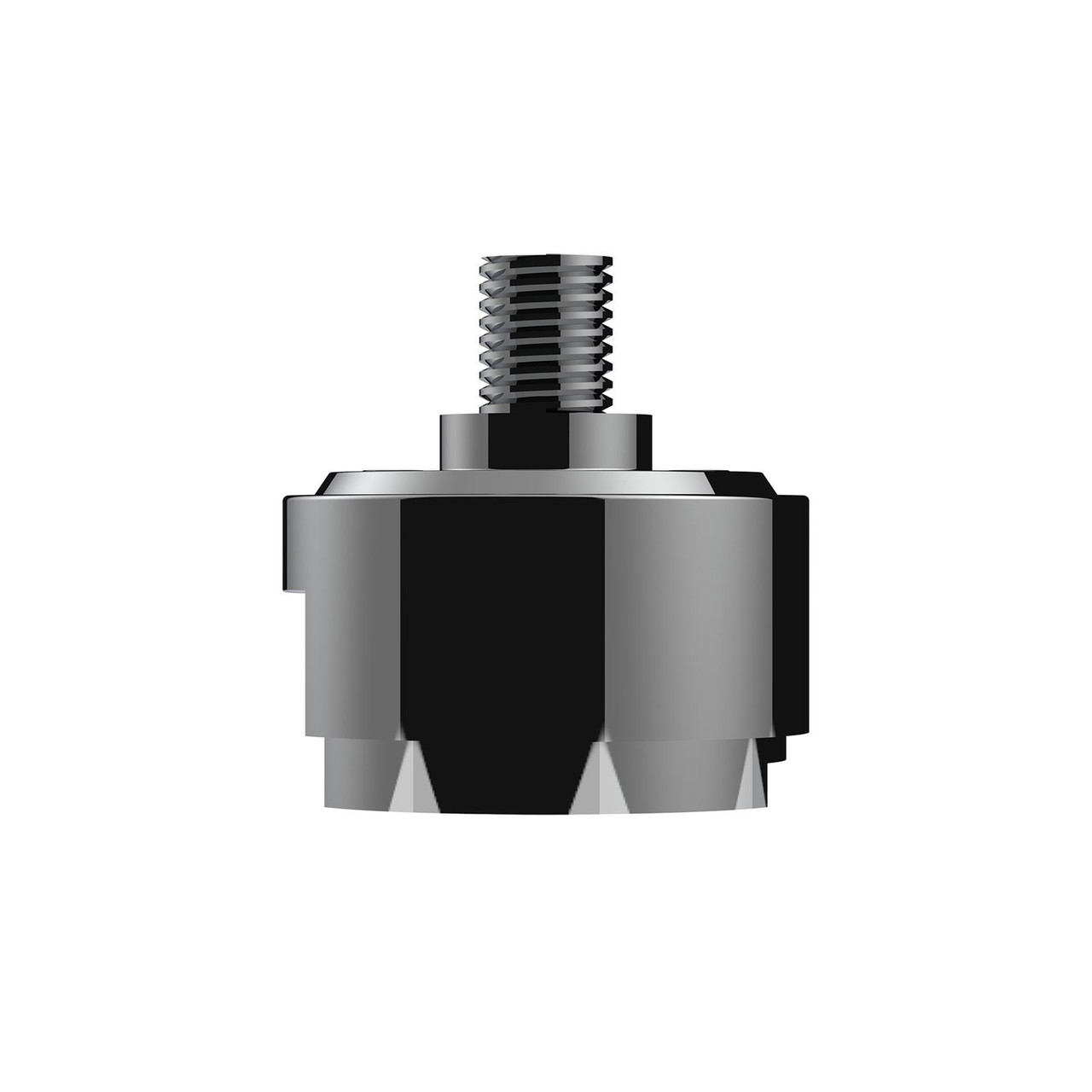 1/2-13 Thread-On Shift Knob Mounting Adapter For Eaton Fuller Style 13/15/18 Shifter - Chrome (Bulk)