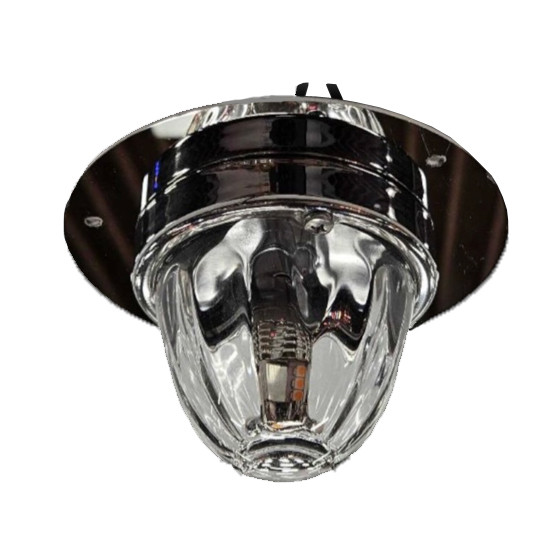 Peterbilt Round Center Interior Dome Light Conversion Bracket for Peterbilt Cabs - JML Kustoms