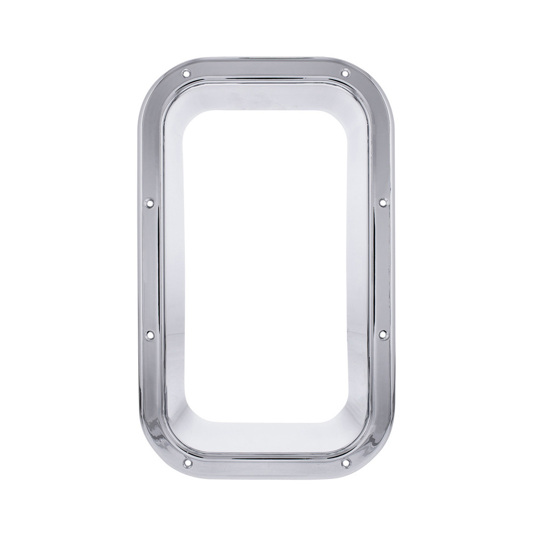 CHROME INTERIOR VIEW WINDOW TRIM FOR KENWORTH W900L (1990-2005) AND T800 (1986-2005)
