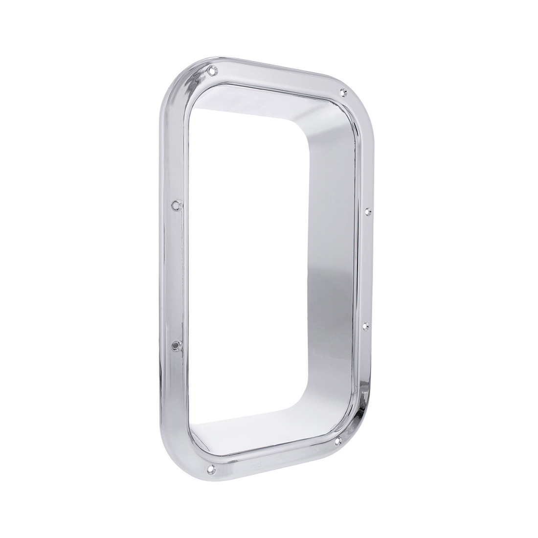 CHROME INTERIOR VIEW WINDOW TRIM FOR KENWORTH W900L (1990-2005) AND T800 (1986-2005)