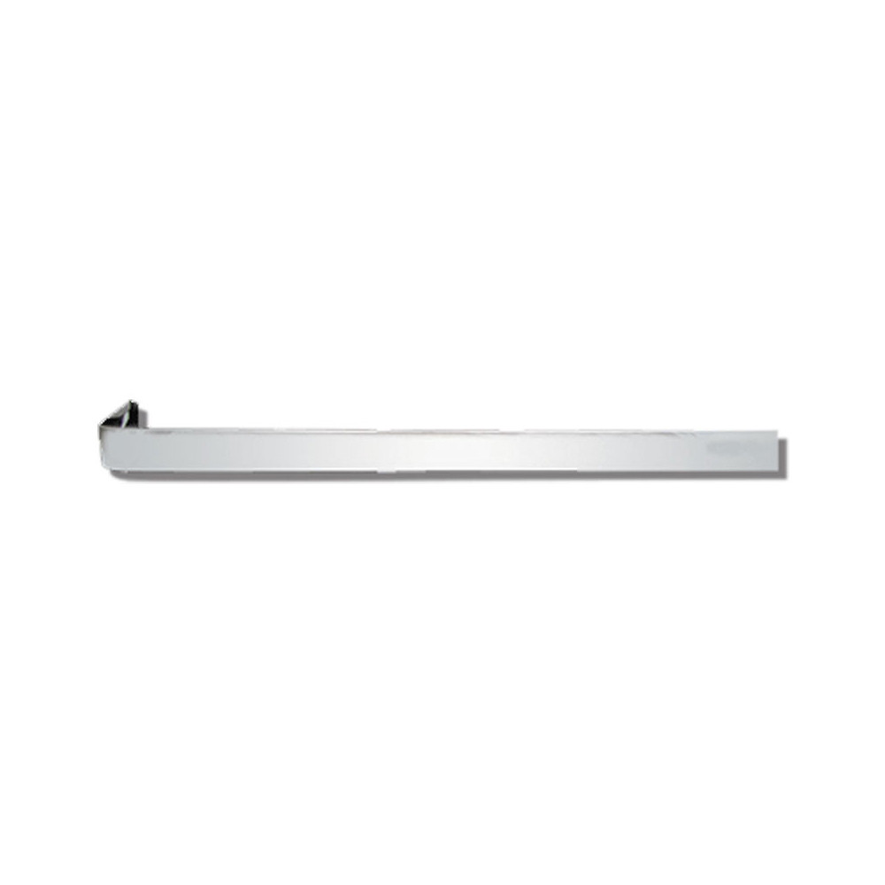 87+ Peterbilt 386 Blank Stainless 70" Sleeper Panels 2.5" Wide With 8 Bullet Light LEDs Amber
