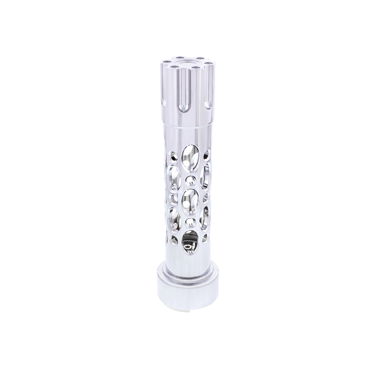 Chrome Thread-on Austin 9/10 Speed Gearshift Knob With Adapter - Vertical