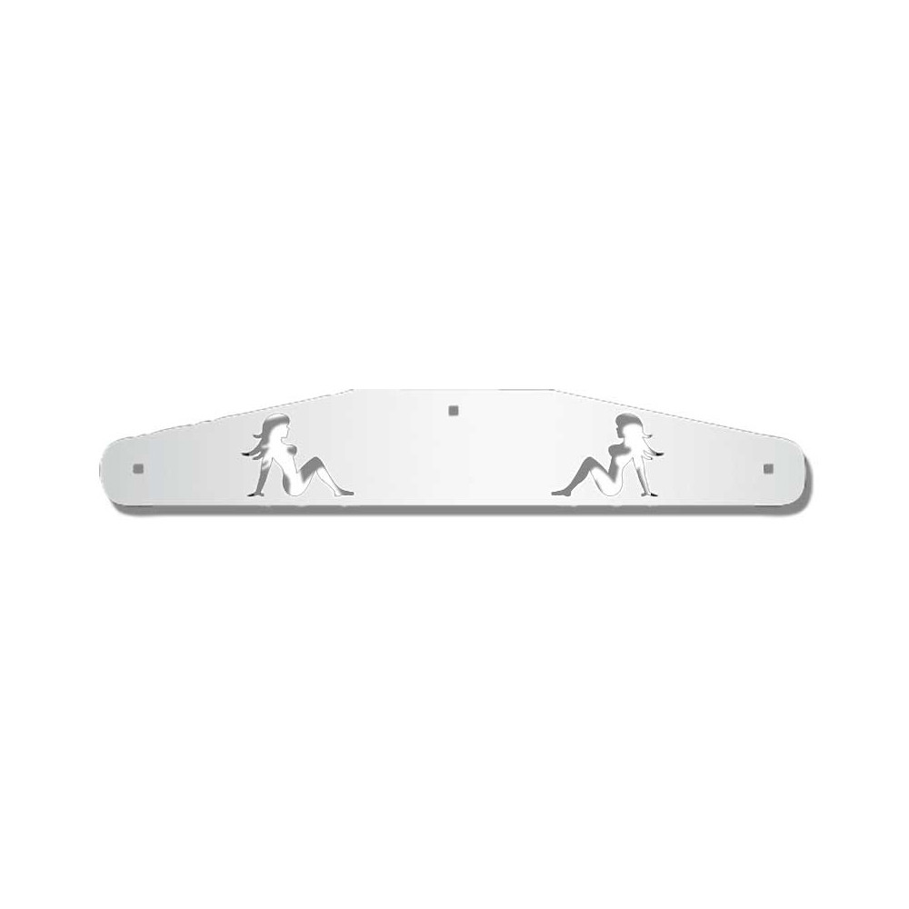 Universal Stainless Steel 24" Girls Bottom Mud Flap Weight
