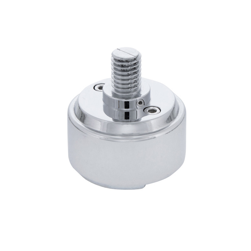1/2-13 Thread-On Shift Knob Chrome Mounting Adapter For Eaton Fuller Style 9/10 Shifter (Bulk)