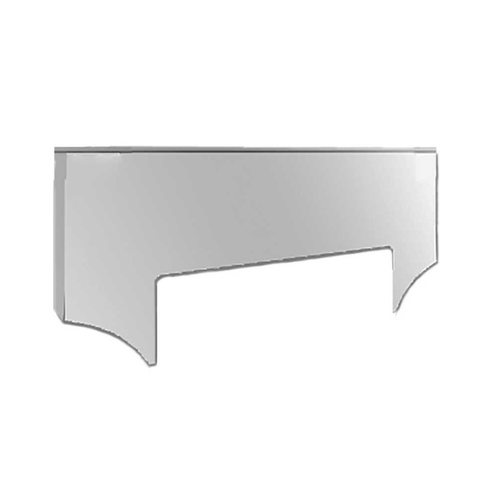 Stainless Peterbilt 379 & 389 Sleeper Large Angled Shock Cover
