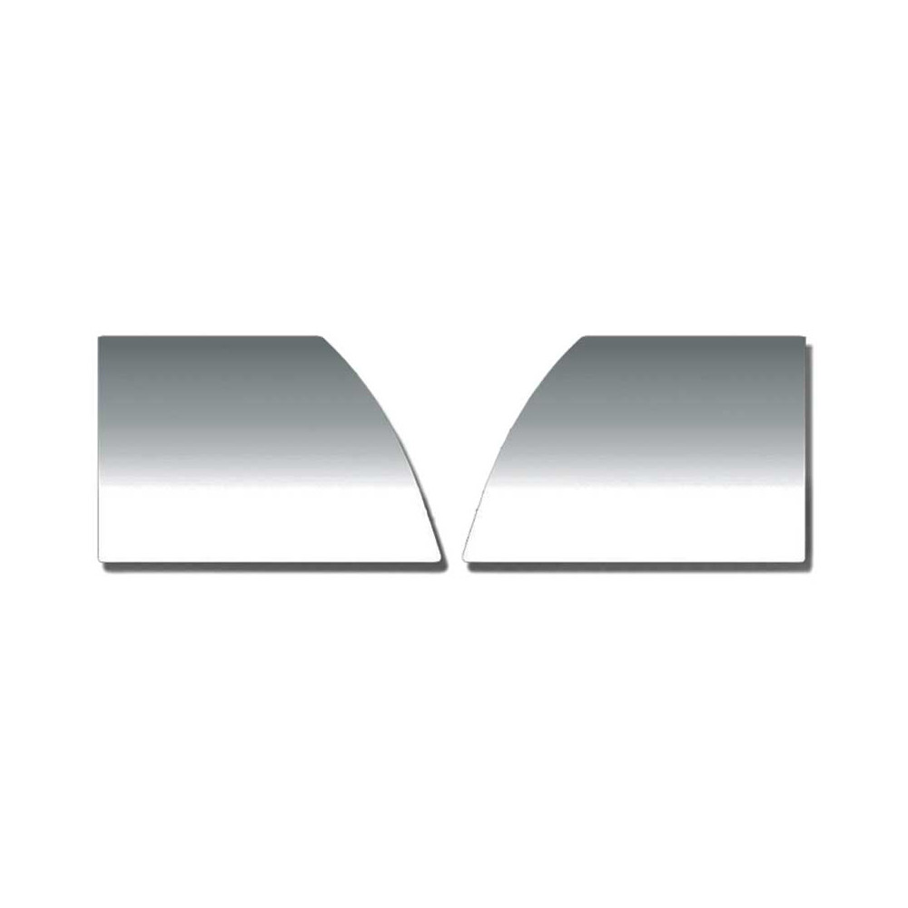 Peterbilt Stainless 2 Piece Plain Sleeper Wrap