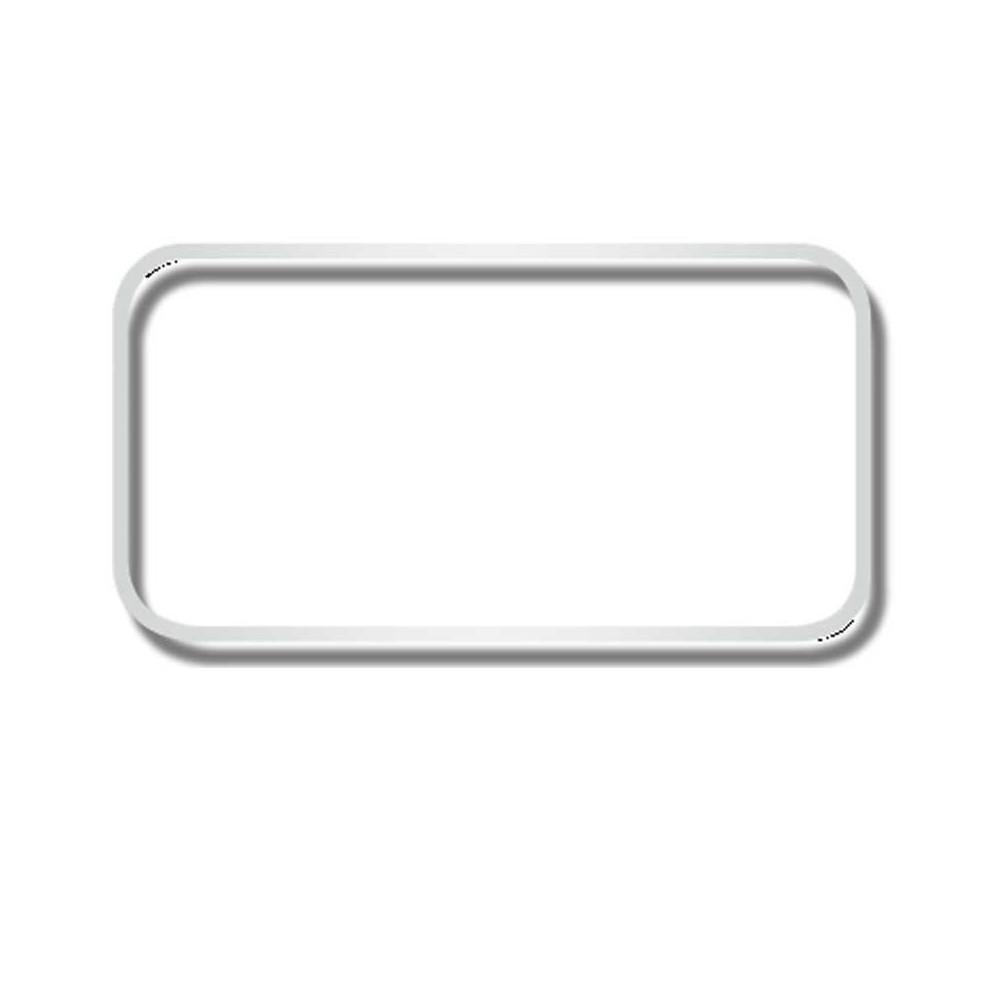 Peterbilt Sleeper/Day Cab Rear Window Trim 37.25" x 20.375"
