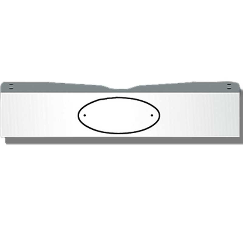 Peterbilt Oval w/ Cutouts Rear Frame Cover