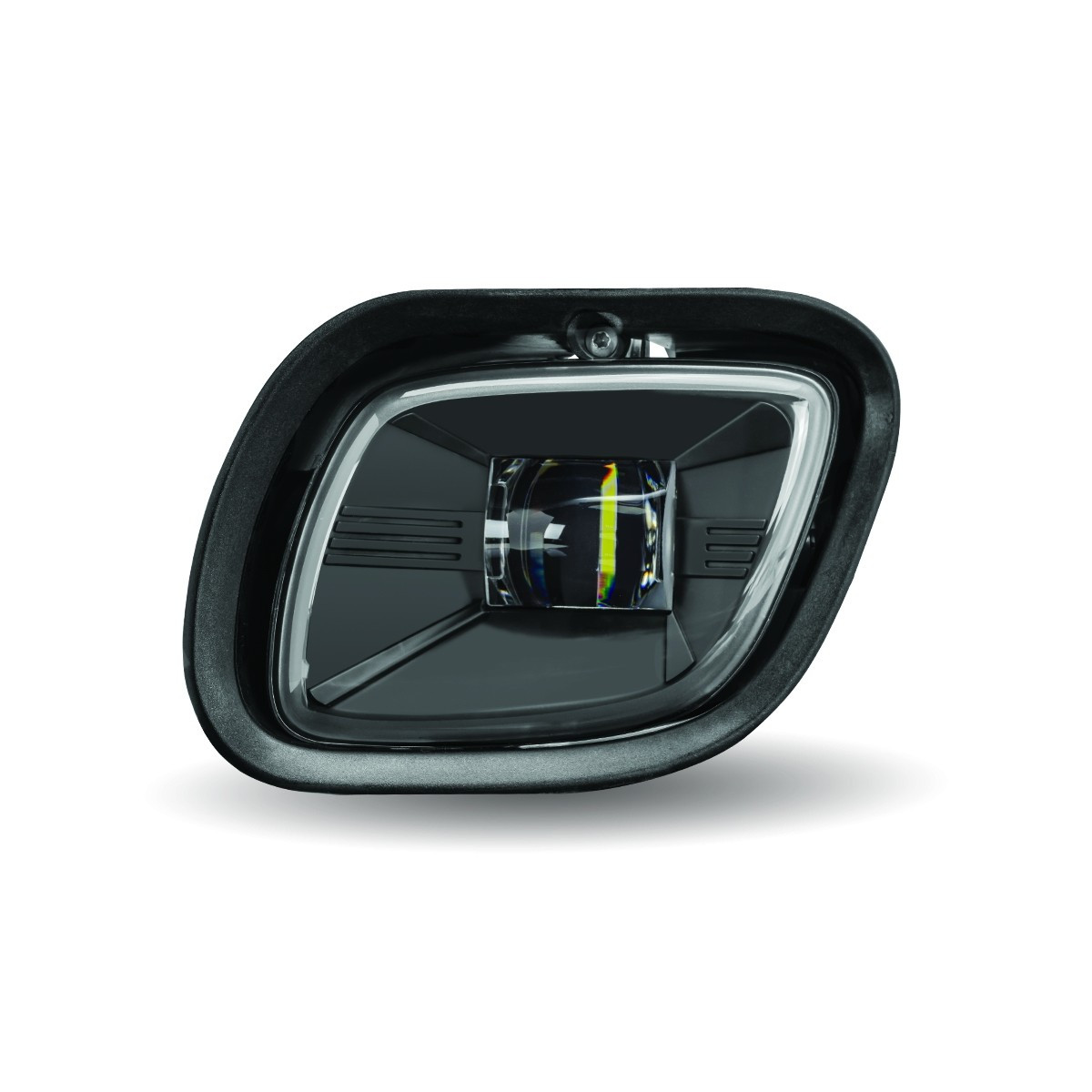 Freightliner Cascadia LED Fog/Driving Light - 3000 Lumens (6 Diodes) - Passenger (Black)-Trux-TLED-H44