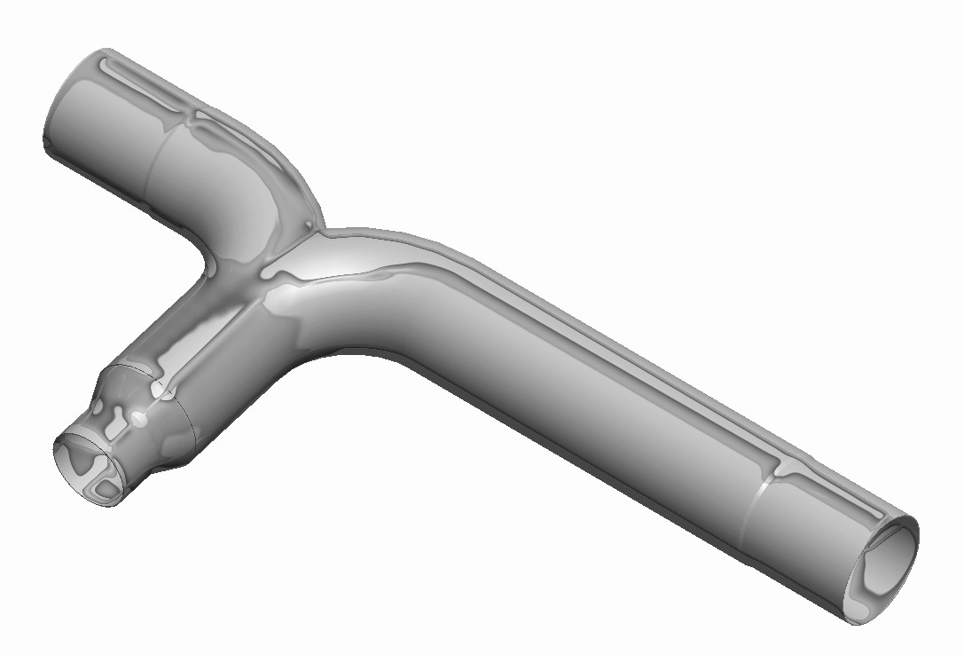 7" Long Leg Y-Pipe