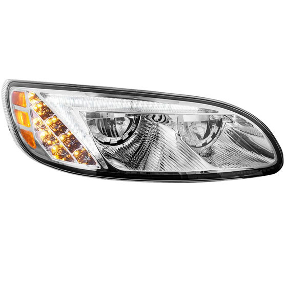 LED Headlight For Peterbilt 386 (2005-2015) & 387 (1999-2010)