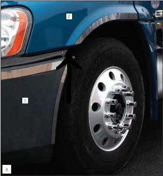 Cascadia Bumper & Fender Trims – Outer Fender Trims