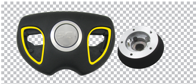 Smart Generation 2 Kit 2006-On (Center Pad, Horn Button, 918 Hub Kit)-Steering Creations-9502