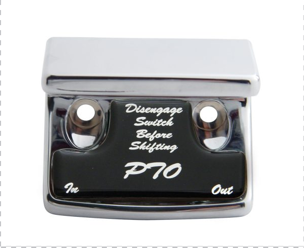 "PTO" Switch Guard w/ Sticker