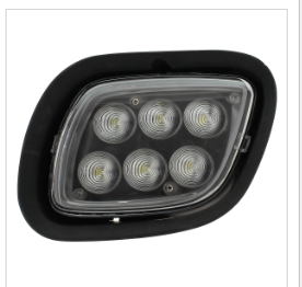 6 LED Projection Auxiliary Bumper Light For 2008-2017 FL Cascadia -Competition Series
