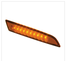 10 LED HOOD FENDER SIDE MARKER LIGHT FOR 2018-2023 VOLVO VN/VNL