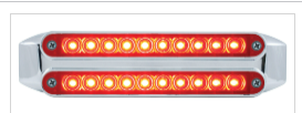 Dual 10 LED 6 1/2" Stop, Turn & Tail Light Bars