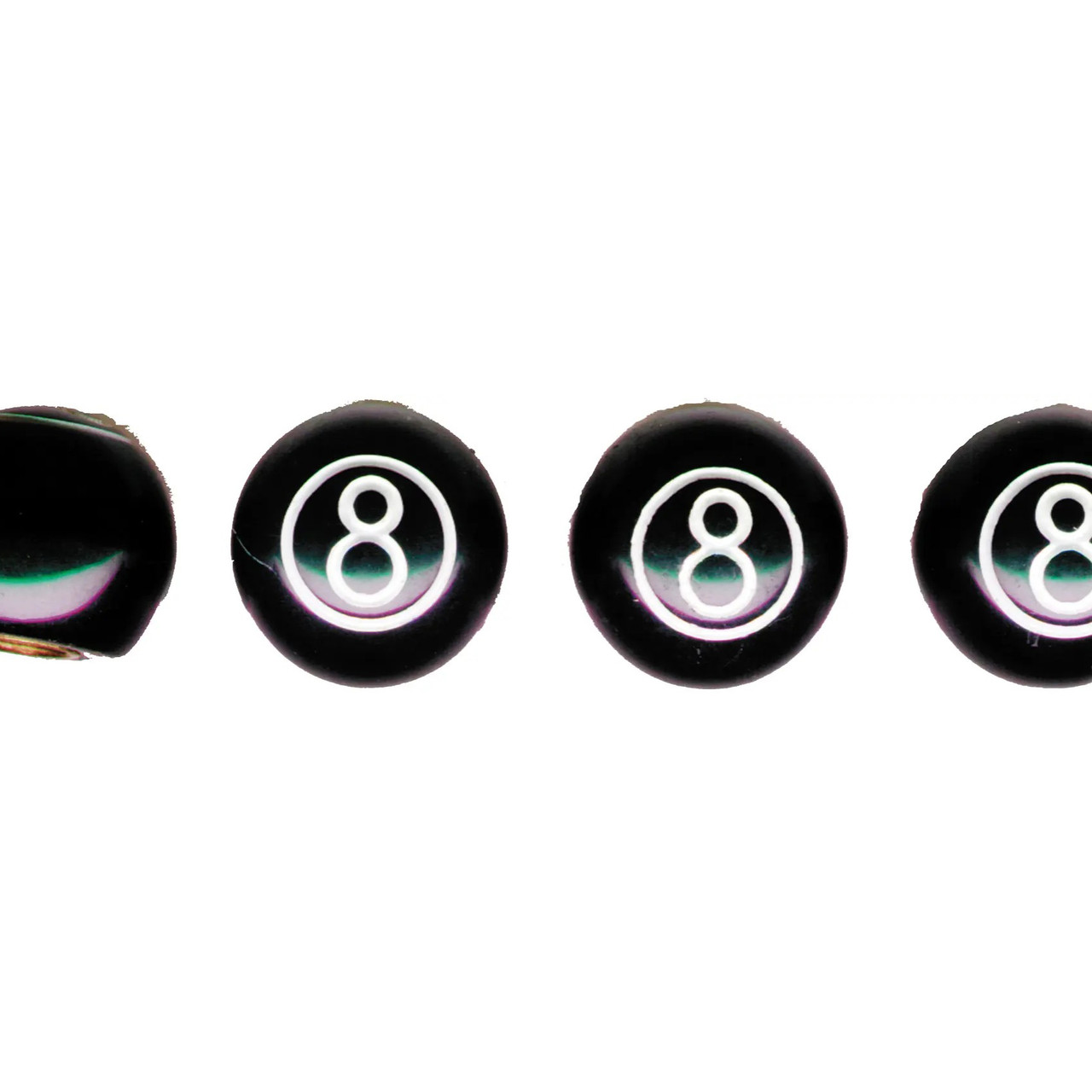 "8" Ball Tire Valve Caps (4 Pack)-United Pacific-70022"
