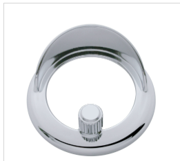 Clock Bezel With Visor For Freightliner
